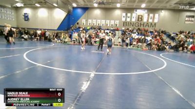 85 lbs Round 1 - Hadlei Seale, Ridgeline Riverhawks vs Audrey Eller, Sanderson Wrestling Academy