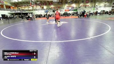 207 lbs Cons. Round 6 - Alivia White, Iowa vs Bella Porcelli, Grand View