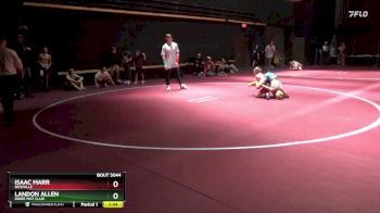 S-10 lbs Semifinal - Landon Allen, Indee Mat Club vs Isaac Marr, Riceville