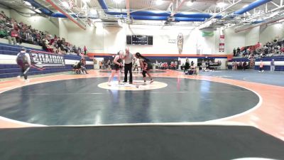 170 lbs Champ. Round 2 - Lauren Smith, Batavia vs Franciana Kalanga, Urbana (H.S.)