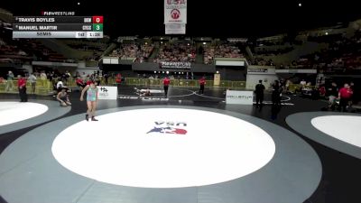 57 lbs Semis - Manuel Martir, Community Youth Center - Concord Campus Wrestling vs Travis Boyles, Dirtbag Kidz Wrestling