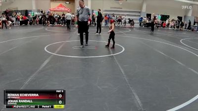 45 lbs Quarterfinal - Rowan Echeverria, MD Maniacs vs Johan Randall, Rampage