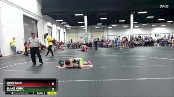 88 lbs Quarterfinal - John Saile, CRWA vs Blake Kirby, Dueling Bandits