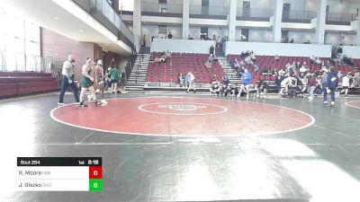174 lbs Consi Of 8 #2 - RJ Moore, Franklin & Marshall vs Jeremy Olszko, Ohio