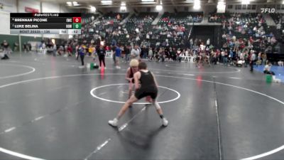 138 lbs Cons. Round 3 - Brennan Picone, Eaglecrest Wrestling Club vs Luke Belina, Howells-Dodge