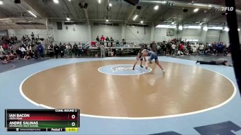 120 lbs Cons. Round 2 - Andre Salinas, Severance High School vs Ian Bacon, Vista Peak