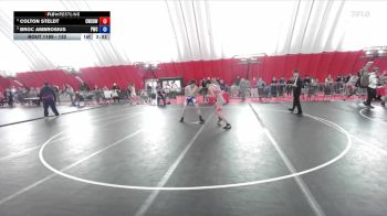 132 lbs 5th Place Match - Colton Steldt, Combat W.C. School Of Wrestling vs Broc Ambrosius, Pulaski Wrestling Club