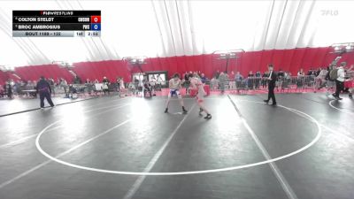 132 lbs 5th Place Match - Colton Steldt, Combat W.C. School Of Wrestling vs Broc Ambrosius, Pulaski Wrestling Club