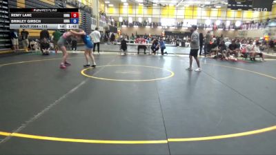 115 lbs Semis - Brinley Girsch, Iowa vs Remy Lane, Iowa