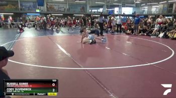 116 lbs Round 8 (10 Team) - Jack Hayes, Short Time WC vs Foster Peterson, SVRWC Black