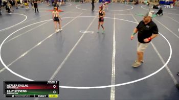 100 lbs Round 3 - Azalea Kallal, New Prague vs Lilly Stevens, Farmington