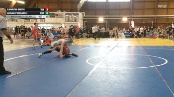 113 lbs Consi Of 4 - Camron Smith, Trinity vs Logan Forgatch, Scorpions Wrestling School/ Parsippany Hills Hs