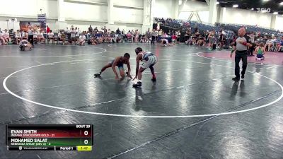 138 lbs Round 4 (16 Team) - Evan Smith, Indiana Smackdown Gold vs Mohamed Salat, Nebraska Smash (Dev A)