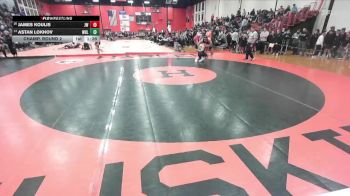 190 lbs Champ. Round 2 - Astan Lokhov, WHEELING vs James Koulis, Joliet (WEST)