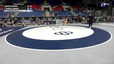 115 lbs Cons. Rd Of 32 - Maggie Cornish, CA vs Paisley Conway, OR