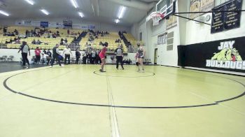 145 lbs Quarterfinal - Kendall Walker, Collinsville HS Girls vs Payton Wetzel, Bentonville Girls