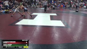 J-14 lbs Semifinal - Nash Moses, Hammerin Hawks vs Landon Forkner, DC ELITE