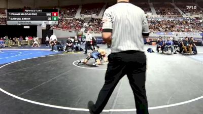 126-D1 Semifinal - Samuel Smith, Chandler High School vs Izayah Magdaleno, Williams Field High School