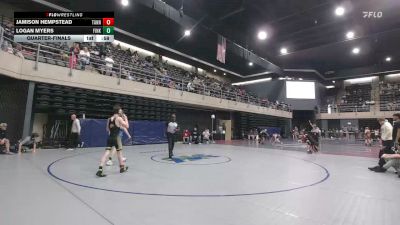 110 lbs Quarterfinal - Jamison Hempstead, Tannersville vs Logan Myers, Finksburg