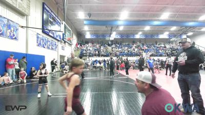 66 lbs Quarterfinal - Axel Martin, IRONMEN Wrestling Club vs Huxley Reeves, Wyandotte Youth Wrestling