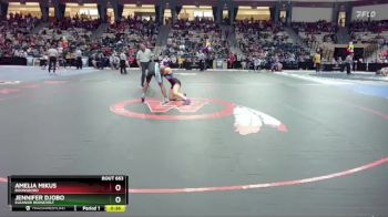 135 lbs Cons. Semi - Amelia Mikus, Boonsboro vs Jennifer Djobo, Eleanor Roosevelt