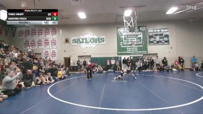 31 lbs Round 1 - Hunter Pech, No Limit Wrestling Club vs Theo Heidt, Hudson Pirate Elite