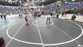 130 lbs Rr Rnd 4 - Justin Barnard, All American Wr Ac vs Cash Phares, Mayhem