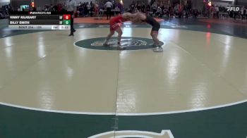 125 lbs Champ. Round 2 - Billy Smith, Findlay vs Vinny Kilkeary, Ohio State