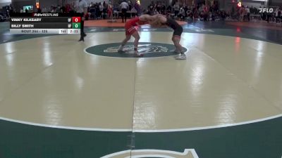 125 lbs Champ. Round 2 - Billy Smith, Findlay vs Vinny Kilkeary, Ohio State