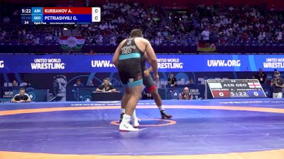 125 kg 1/8 Final - Abdulla Kurbanov, Individual Neutral Athletes vs Geno Petriashvili, Georgia