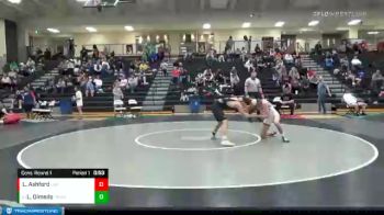 138 lbs Cons. Round 1 - Lukas Olmedo, Staley High School Wrestling vs Logan Ashford, Lions Wrestling Academy