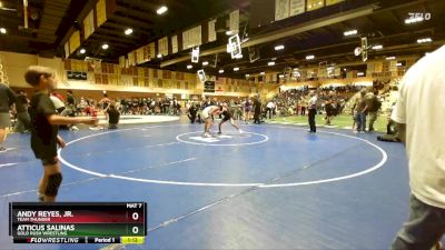 102 lbs 3rd Place Match - Andy Reyes, Jr., Team Thunder vs Atticus Salinas, Gold Rush Wrestling