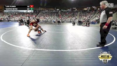B3A-126 lbs Cons. Round 1 - Luis Flores, Kiefer vs Easton Reyes, Hinton