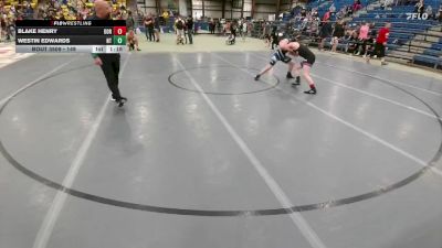149 lbs Round 1 - Blake Henry, Gordon/Rushville vs Westin Edwards, No Team