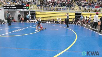 46 lbs Round Of 16 - Koda Williams, Raw Wrestling Club vs Evan Alexander, Team Guthrie Wrestling