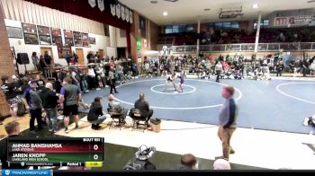 106 lbs 5th Place Match - Ahmad Banishamsa, Lake Stevens vs Jaren Knopp, Lakeland High School
