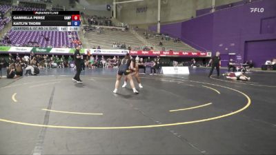 145 lbs Quarters & 1st Wb (16 Team) - Kaitlyn Thorn, Ottawa University vs Gabriella Perez, Campbellsville University