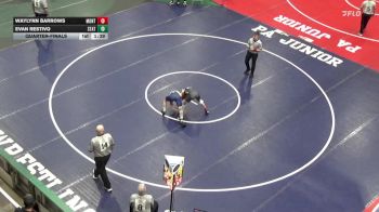 117 lbs Quarterfinal - Waylynn Barrows, Montgomery vs Evan Restivo, State College