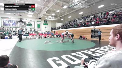 285 lbs Placement Matches (8 Team) - Randall Powers, Bon Homme/Avon vs Patrick Trask, Philip/Kadoka Area/Wall