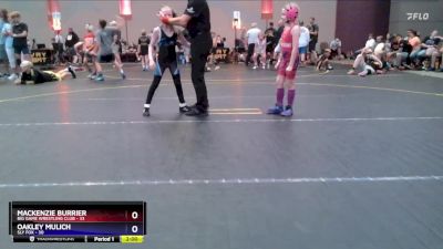 58 lbs Round 1 - Mackenzie Burrier, Big Game Wrestling Club vs Oakley Mulich, Sly Fox