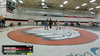 98 lbs Round 4 - Joesph Durfee, Lovell Middle School vs Tanner Myers, Thermopolis Middle School