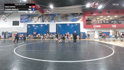 115 lbs Cole Tuttle, Indiana vs Caiden Murillo, Connecticut