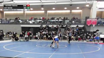 100 lbs Consi Of 8 #2 - Victoria Freitas, Trumbull vs Jacy Reyes, West Haven