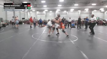175 lbs Round 5 (10 Team) - Thomas Schechterly, Mat Assassins Black vs Chase Swiger, Maryland Mallets