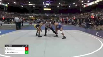 126 lbs Round Of 64 - Derek Torres, Madras Mat Club vs Jacob Maradiaga, Alpha Pack Wc