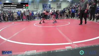 105 lbs Semifinal - Braxton Mefford, Tiger Trained Wrestling vs Grayson VanTuyl, Coweta Tiger Wrestling