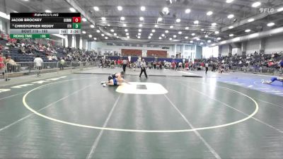 165 lbs Champ. Round 2 - Jacob Brockey, Merchant Marine vs Christopher Reddy, Ithaca