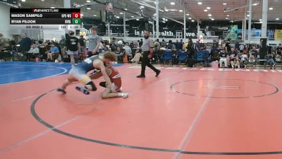 115 lbs Rr Rnd 2 - Mason Sampilo, GPS Red - HSC vs Ryan Filoon, Revival X - HSC