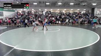 157 lbs Champ. Round 3 - Allen Diaz, Kearney Matcats vs Jay Lyons, Lincoln Southeast