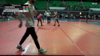 6-7A 185 3rd Place Match - Sariyah Blackburn, Huntsville vs Alaya Spence, Columbia
